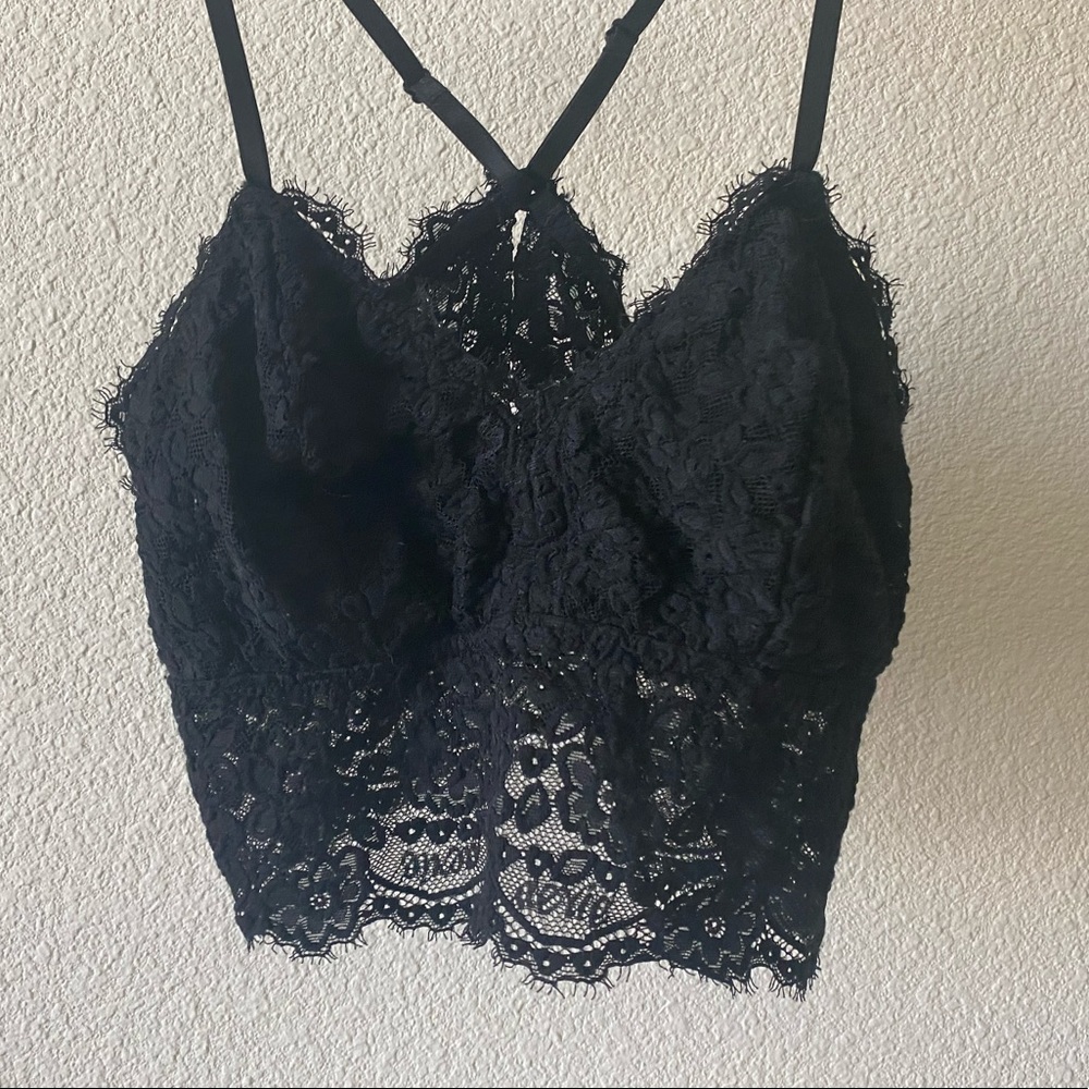 Black Lace Aerie Bralette